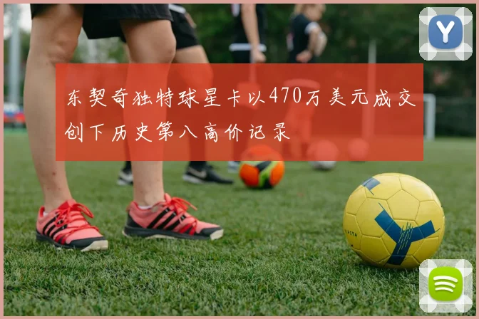 东契奇独特球星卡以470万美元成交创下历史第八高价记录